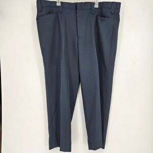 Vintage Circle S Pants Mens‎ 46 Green Metallic Western Formal Classic Polyester